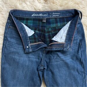 Eddie Bauer Fleece Lined Jeans Size 4